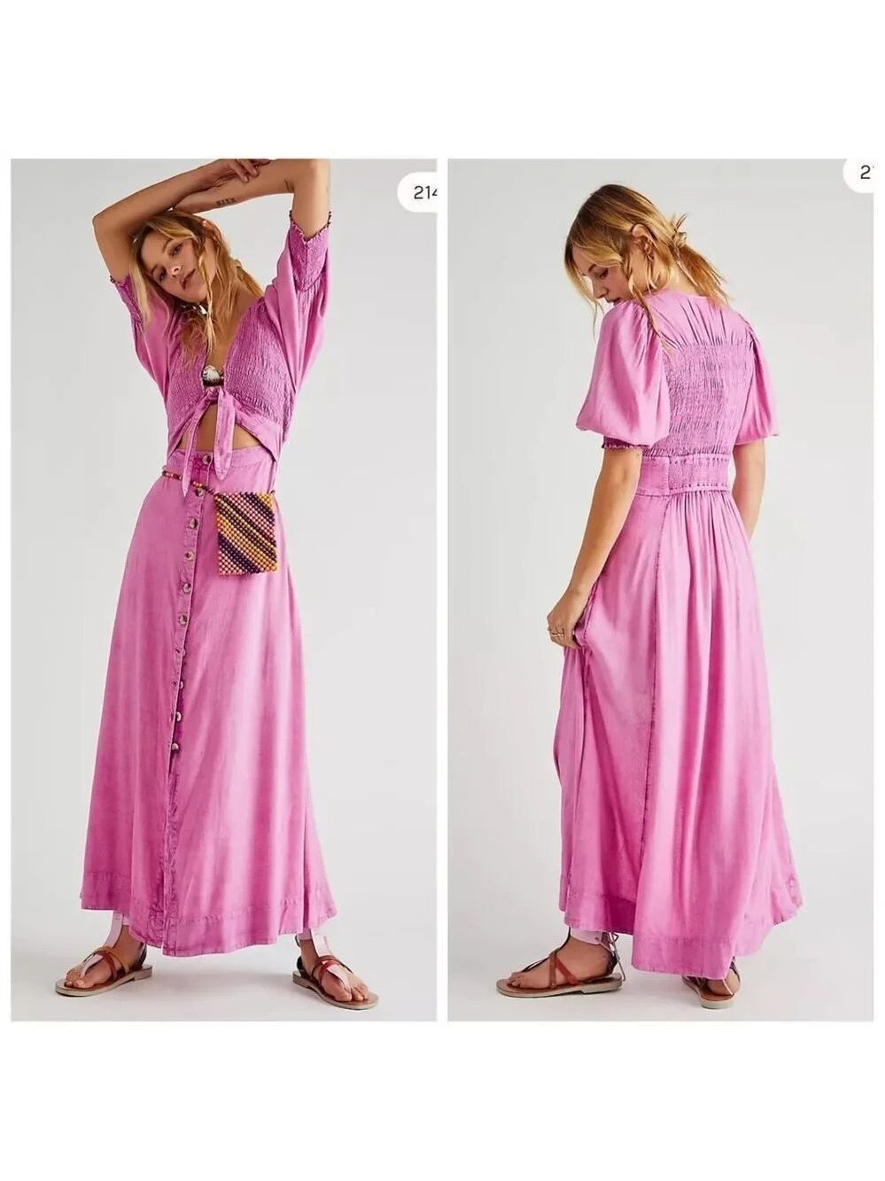 FREE PEOPLE String Of Hearts Maxi Dress